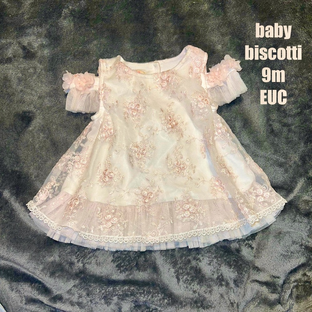 Baby biscotti 9m dress